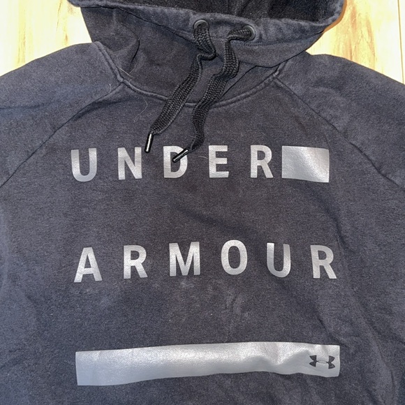 Under Armour Funnel Neck Hooded Sweatshirt - Picture 2 of 3